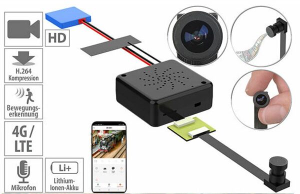 Home 8 LTE Mobile 4G ueberwachungskamera Akku Full-HD Bewegungserkennung App kaufen